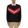 POLO SHIRT WITH COLLEGE STYLE LOGO