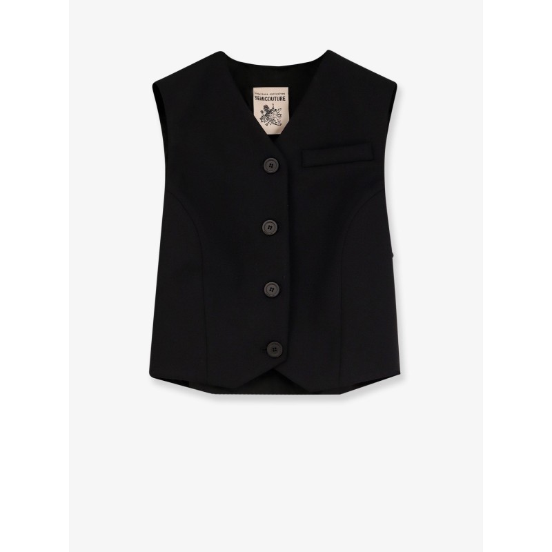 Wool blend vest
