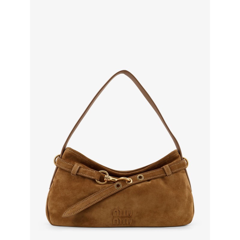 Aventure suede shoulder bag