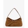 Aventure suede shoulder bag