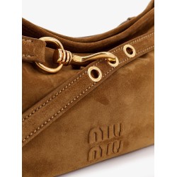 Aventure suede shoulder bag