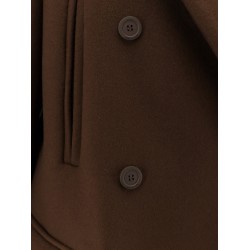 Virgin wool blend coat