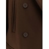 Virgin wool blend coat