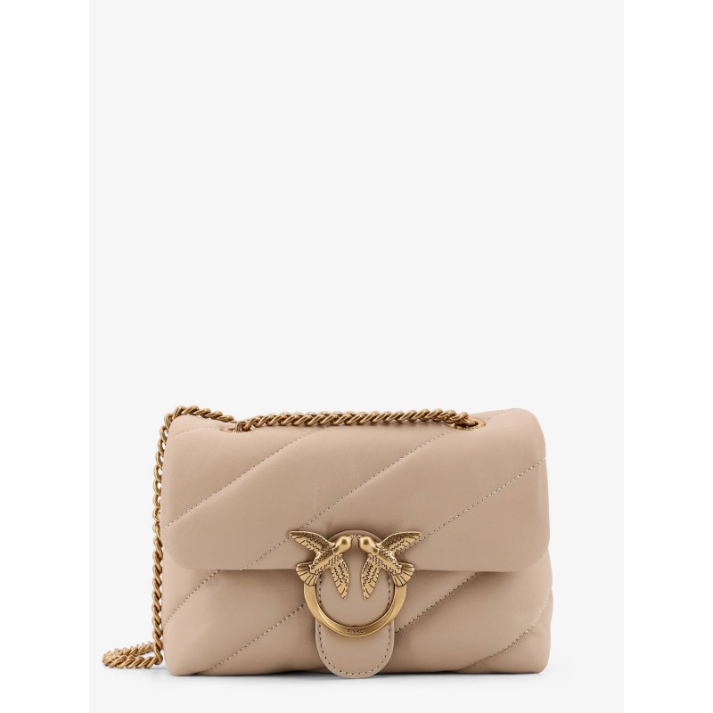 Love Puff Mini matelassé leather shoulder bag