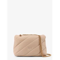 Love Puff Mini matelassé leather shoulder bag