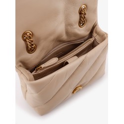Love Puff Mini matelassé leather shoulder bag