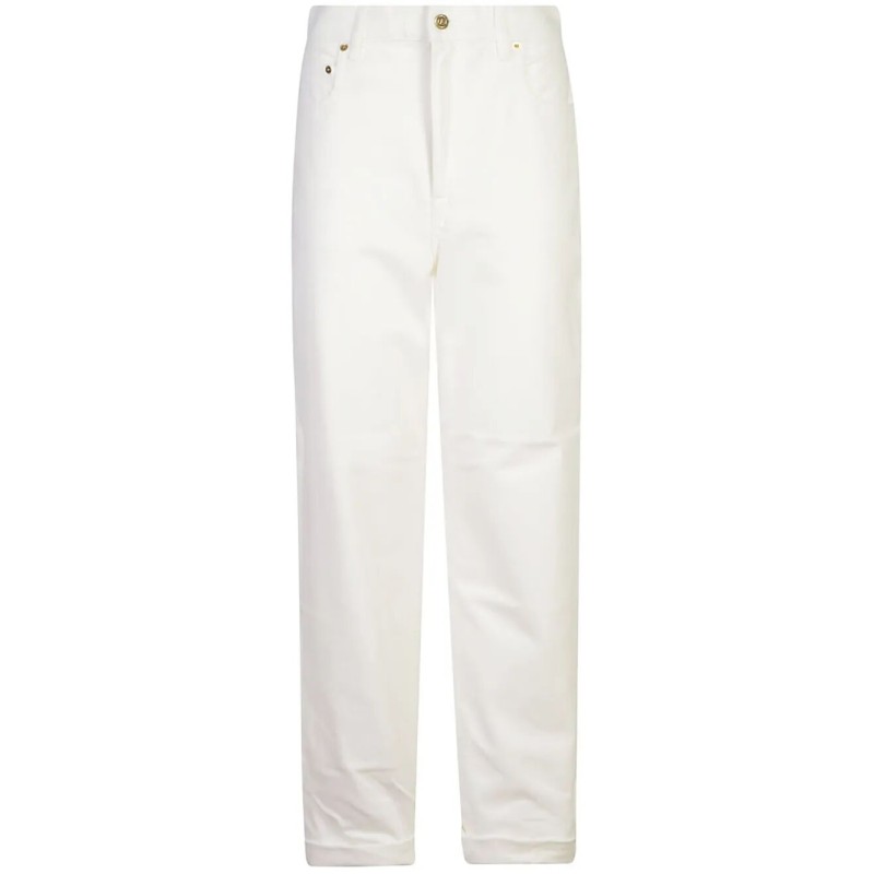 straight-leg jeans