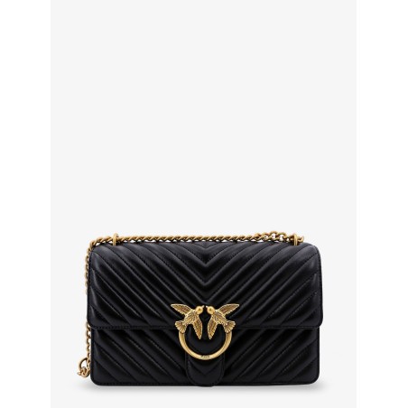 Love One matelassé leather shoulder bag