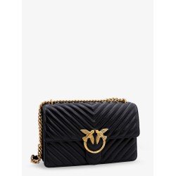 Love One matelassé leather shoulder bag