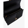Love One matelassé leather shoulder bag
