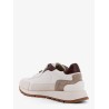 Low-top leather sneakers with Monili detail