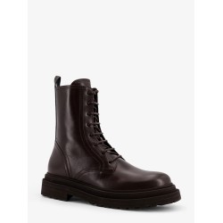Leather ankle boots