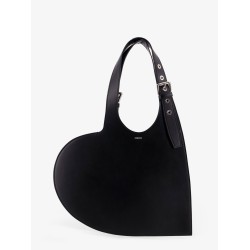 Belt Heart Tote leather shoulder bag