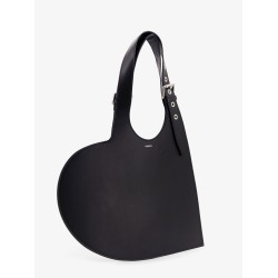 Belt Heart Tote leather shoulder bag