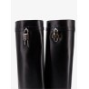 Shark Lock leather boots