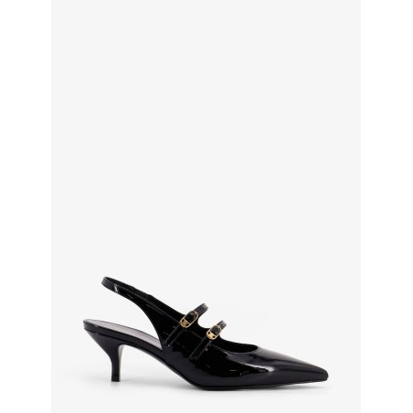 Celine Judy patent leather slingback pumps