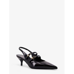 Celine Judy patent leather slingback pumps