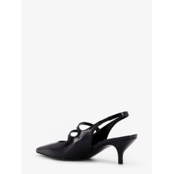Celine Judy patent leather slingback pumps