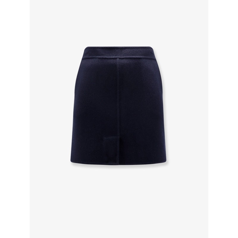 Wool mini skirt