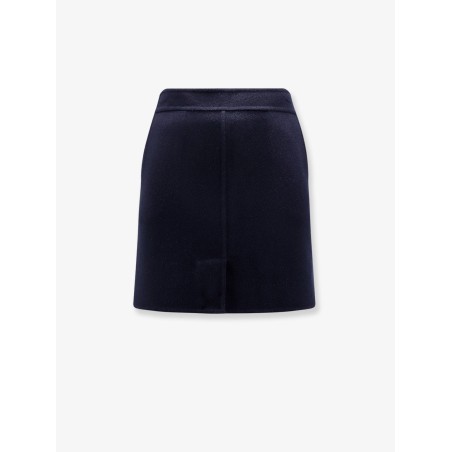 Wool mini skirt
