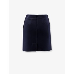 Wool mini skirt