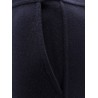 Wool mini skirt
