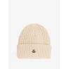 Wool and cashmere beanie hat