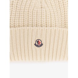 Wool and cashmere beanie hat