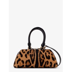 Antigona East West Mini pony skin shoulder bag with animal print