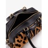 Antigona East West Mini pony skin shoulder bag with animal print