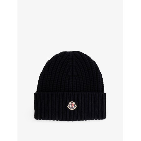 Beanie wool and cashmere hat