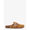T Monogram Mellow jacquard suede Mule