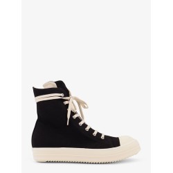 High Top canvas and rubber sneakers