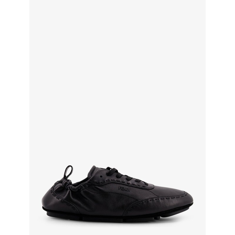 Fendi Fit leather sneakers