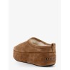 Alaska Soft suede mule with plateau