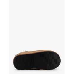 Alaska Soft suede mule with plateau