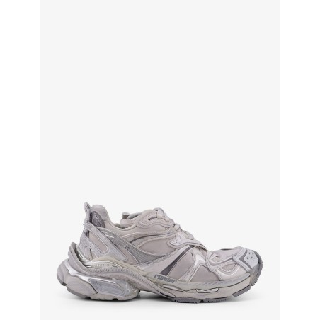 Runner 2 nylon low-top sneakers with leather inserts