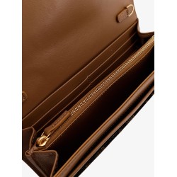 Continental With Chain Baguette FF jacquard fabric shoulder bag