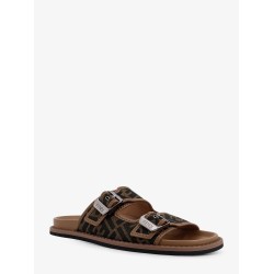 Feel jacquard FF fabric sandals