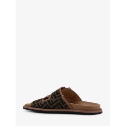 Feel jacquard FF fabric sandals