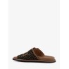 Feel jacquard FF fabric sandals