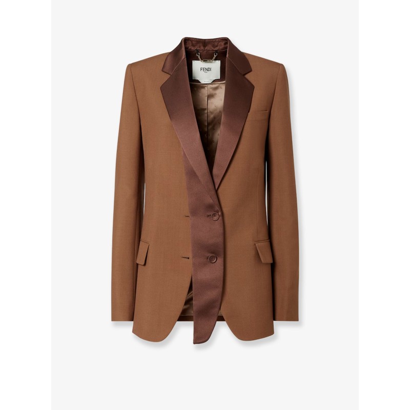 Wool and mohair blazer