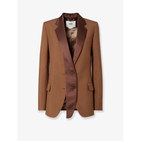 Wool and mohair blazer