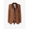 Wool and mohair blazer