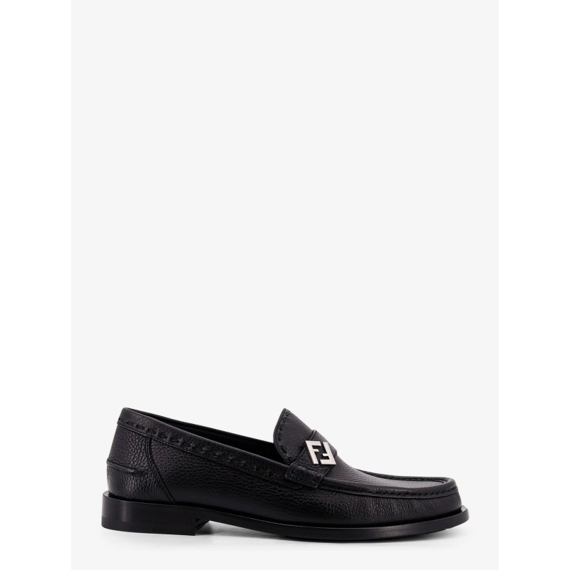 FF Metal leather loafers