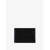 Leather cardholder with FF motif