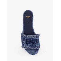 Sunshine denim slides