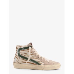 Slide Classic suede and pony skin sneakers