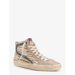 Slide Classic suede and pony skin sneakers