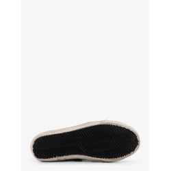 Slide Classic suede high-top sneakers with glitter inserts